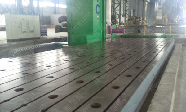 機(jī)床工作臺安裝使用現(xiàn)場